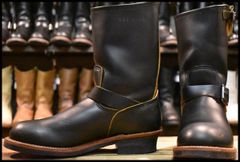 9.5E 美品 黒タグ】Chippewa チペワ ハイランダー ショートモック