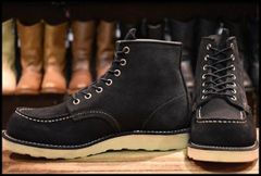 6D 良品 BEAMS別注 10年】レッドウィング 8154 ネイビー スエード アイ