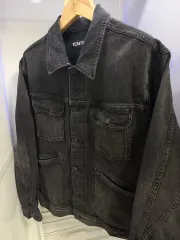 TOM FORD トムフォード ブラックデニム デニム トラッカージャケット XXL ほぼ新品のサムネイル
