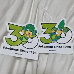 ヤナップヤナキ ロゴ ステッカー ポケットモンスター 30周年 まとめ セットのサムネイル