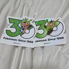 トチマロン トチボグ ロゴ ステッカー ポケットモンスター 30周年 まとめ セットのサムネイル