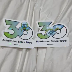 ポ켓モンスター 30周年 ロゴステッカー ポケット まとめ セットのサムネイル