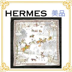 エルメス カレ90 LES OISEAUX DU ROY 王の鳥たち スカーフ - メルカリ