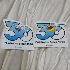 갈모매 ペリー ロゴ ステッカー ポケットモンスター 30周年 まとめ セットのサムネイル