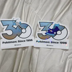 ミカヅキメギング ロゴステッカー ポケットモンスター 30周年 まとめ セットのサムネイル