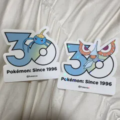 ポケモン 30周年記念 ロゴステッカー Tシャツ ポケットモンスター まとめ セットのサムネイル
