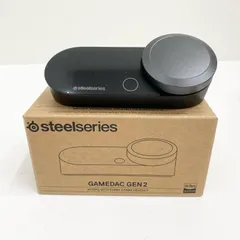 【加古川店】SteelSeries GameDAC Gen2 スティールシリーズ USB接続型サウンドデバイス ゲーミングアンプ 箱・USB・ガイド付属【404】のサムネイル