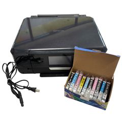 ☆EPSON エプソン インクジェットプリンター EP-806AB ジャンク インク