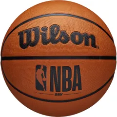 ウイルソン Wilson バスケット NBA DRV バスケットボール ブラウン 7号球 フープ ケイジャー 屋外 男子 中学生 高校生 大学生 一般 ラバー 部活動 クラブ サークル オフィシャル  9300XB07 ブラウンのサムネイル