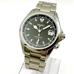 B170【稼働・箱入り・余りコマ有】 SEIKO PROSPEX Alpinist セイコー プロスペックス アルピニスト SBDC087 自動巻き機械式 シースルーバック メンズウォッチのサムネイル
