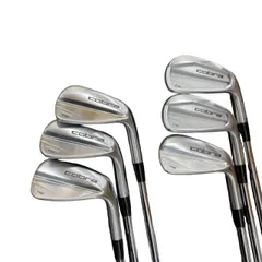 【中古】 コブラ KING FORGED CB/MB(シルバー)(2023) 6S アイアンセット IR Dynamic Gold EX TOUR ISSUE (フレックスS) メンズ 男性用 右利き 右用 Cランク ゴルフクラブのサムネイル