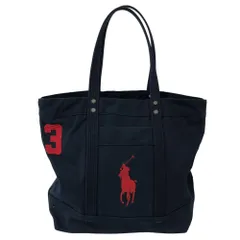 Ralph Lauren/ラルフローレン/キャンバストート/ビッグポニー/ネイビー/RS1883のサムネイル