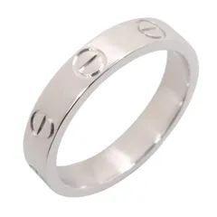 カルティエ CARTIER リング・指輪 ミニラブリング B4085100 K18WG（ホワイトゴールド） ミニラブリング レディース Used Aのサムネイル