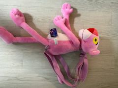 ヴィンテージ タグ付き ピンクパンサー ぬいぐるみ リュック - メルカリ