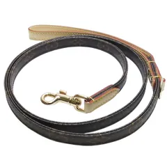 【新品同様】ルイ・ヴィトン　LOUIS VUITTON　モノグラム　　犬用リード　ドッグ・リーシュＭＭ　ＧＩ１２１７のサムネイル