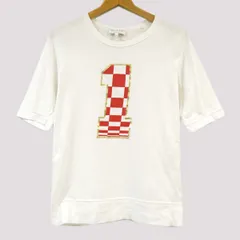 ◆PAUL&JOE ポール&ジョー カットソー フランス製 プリント 半袖 Tシャツ ナンバリング 綿100％ メンズのサムネイル