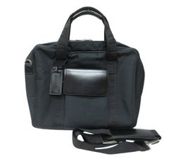 dunhill ダンヒル 多機能 2way ビジネスバック レザー ナイロン 黒