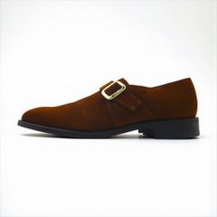 未使用】LOTTUSSE フルブローグ ダブルモンク US7.5 25.5cm - メルカリ