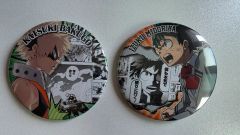 僕のヒーローアカデミア 緑谷出久 缶バッジ JCS 原作 ジャンプショップ