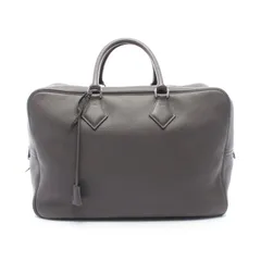 エルメス HERMES ボストンバッグ プリュム45 グラファイト レザー プリュム45 グラファイト ユニセックス Used Aのサムネイル