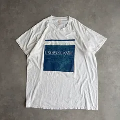 90s BVD Growing Grace Tシャツ シングルステッチ USAヴィンテージ 教会 チャーチ キリスト教 メッセージ プリントT ホワイトのサムネイル