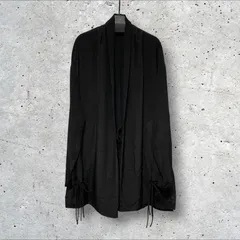 定価：226600円 Yohji Yamamoto 釈迦釦付きストールジャケット HK-J17-441 BLACK 2(Ｓ)  ヨウジヤマモト ブラックのサムネイル