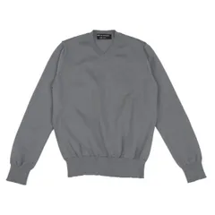 コムデギャルソン オムプリュスCOMME des GARCONS HOMME PLUS ポリバックエンボスデザインVネックニット グレーM位のサムネイル