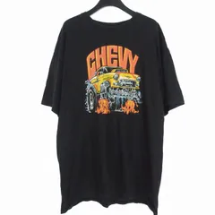 ブリクストン Brixton × シボレー Chevrolet Chevy プリント Tシャツ カットソー 半袖 XL ブラック 黒 NL856113098B01のサムネイル