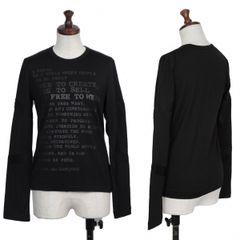 希少AD2010ギャルソン インサイドデコレーション期メッセージニットS