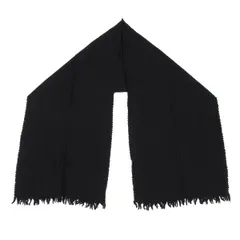 ドルチェ&ガッバーナDOLCE&GABBANA ウールフリンジストール 黒のサムネイル
