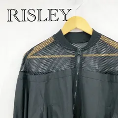 RISLEY ショルダーメッシュブルゾン 16387 F ブラック レディース 219のサムネイル