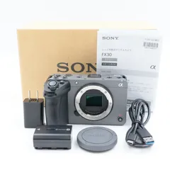 ■極上品■ SONY FX30 ボディ ILME-FX30B プロフェッショナルカムコーダー ソニーのサムネイル