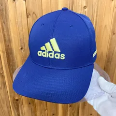 《新品・未使用》 アディダス adidas GOLF ゴルフ ツアーキャップ TOUR CAP ブルー 刺繍ロゴ スリーストライプス 頭周り調節可能 スポーツ メンズのサムネイル