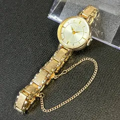 【稼働品】 agete 腕時計 ラウンドフェイス ウォッチ ゴールド レディース 1803 動作確認済み 電池交換済み アガットのサムネイル