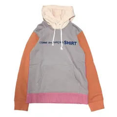 COMMEdesGARCONS SHIRT　Multi Color Logo Print Pullover Hoodieのサムネイル
