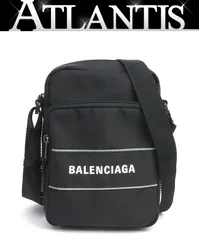 【広尾店】 美品 バレンシアガ BALENCIAGA スポーツメッセンジャ―バッグ スモール ナイロン 黒 638657 【19429】のサムネイル