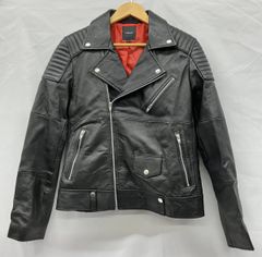 希少 Roshell ロシェル ダブルライダース ブラック XXL レザー 黒