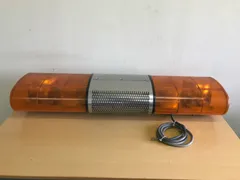 散光式警光燈 パトライト 回転灯 24V FLP-113CYS-M 中古 現状販売 