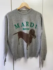 マルディメクルディ 딴지 ニット メランジ グレーのサムネイル