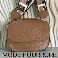 モードフルーレ MODE FOURRURE イタリアンカーフ柄紐ショルダーバッグのサムネイル