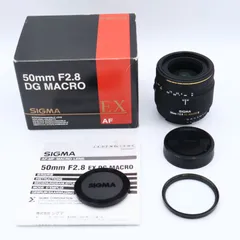 SIGMA 単焦点マクロレンズ MACRO 50mm F2.8 EX DG ニコン用 フルサイズ対応 #260615_2001303のサムネイル