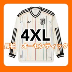 新品未使用タグ付】日本代表2026アウェイ長袖オーセンユニフォーム 4XL