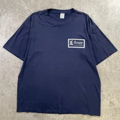 80年代 USA製 JERZEES ワイナリー 企業 Tシャツ メンズL相当  アドバタイジング Knapp Vineyards ワイン 風車 ジャージーズ シングルステッチ VINTAGE ヴィンテージ 古着  紺色のサムネイル