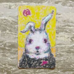 高野マナブ 原画｜[月と指しゃぶり] Drawing A4 アクリル 一点物 高野