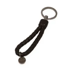 BOTTEGA VENETA ボッテガヴェネタ レザー編込 キーリング イントレチャート メンズ レディース レザーキーホルダー 小物のサムネイル