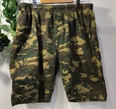 Stussy ステューシー　カモフラ　ショートパンツ　ビーチショーツ　Lサイズ　112203