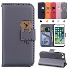 【新品】 CASAFUNY iphone 8 plus ケース 手帳型 iphone 7 plus ケース 手帳型アイフォン8プラスケース かわいい iphone8プラスカバー 手帳型 スタンド機能 iphone 7 plusカバー カードポケット アイフォンのサムネイル