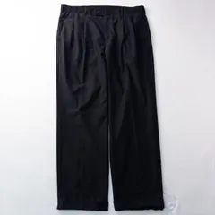ビンテージ古着00s とろみ ドレープ トラッド ドレス 黒 ワイドスラックスのサムネイル