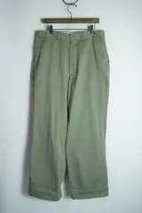 OSHKOSH B'GOSH OSH オシュコシュ ワーク チノ パンツ チノパン ボトムス ミリタリー LOT.7123 754-1170 緑系 サイズ34 4147Q★4のサムネイル