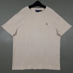 未使用級✨ポロラルフローレン 現行QRタグ 半袖スウェット ベージュ XL